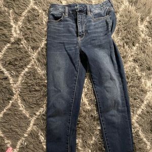 American eagle skinny jeans size 0